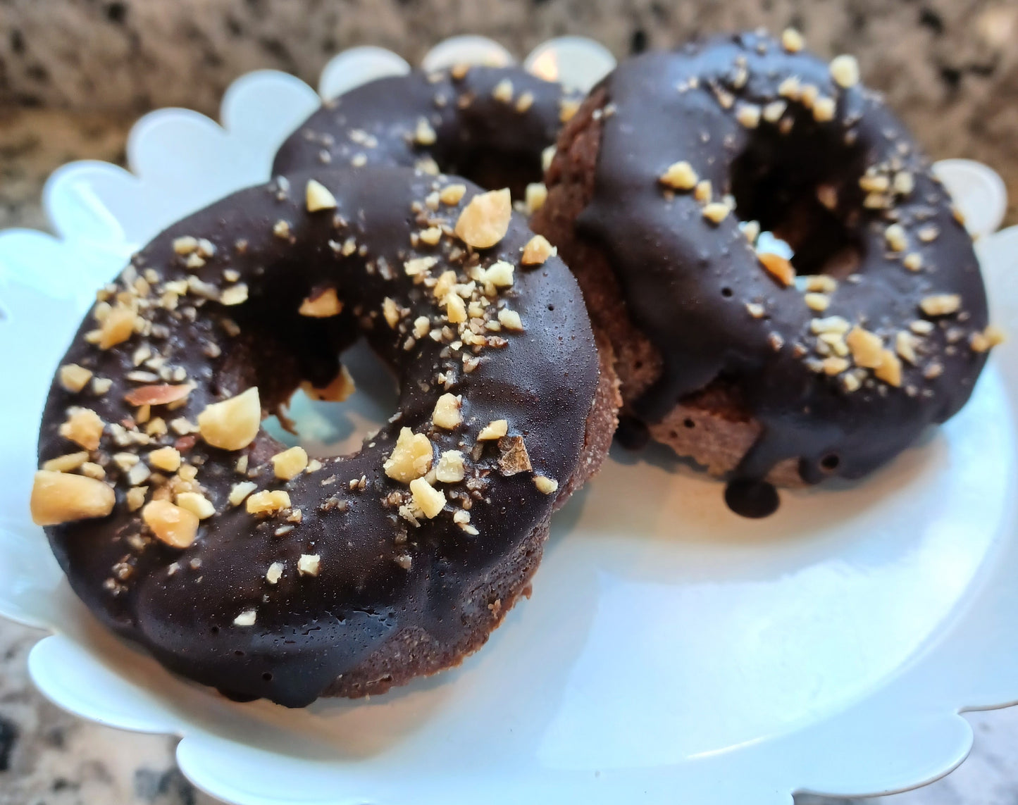 Dawgnut~Pup Pastries~with Carob Topping~single