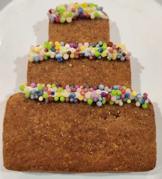 Cake shaped cookie