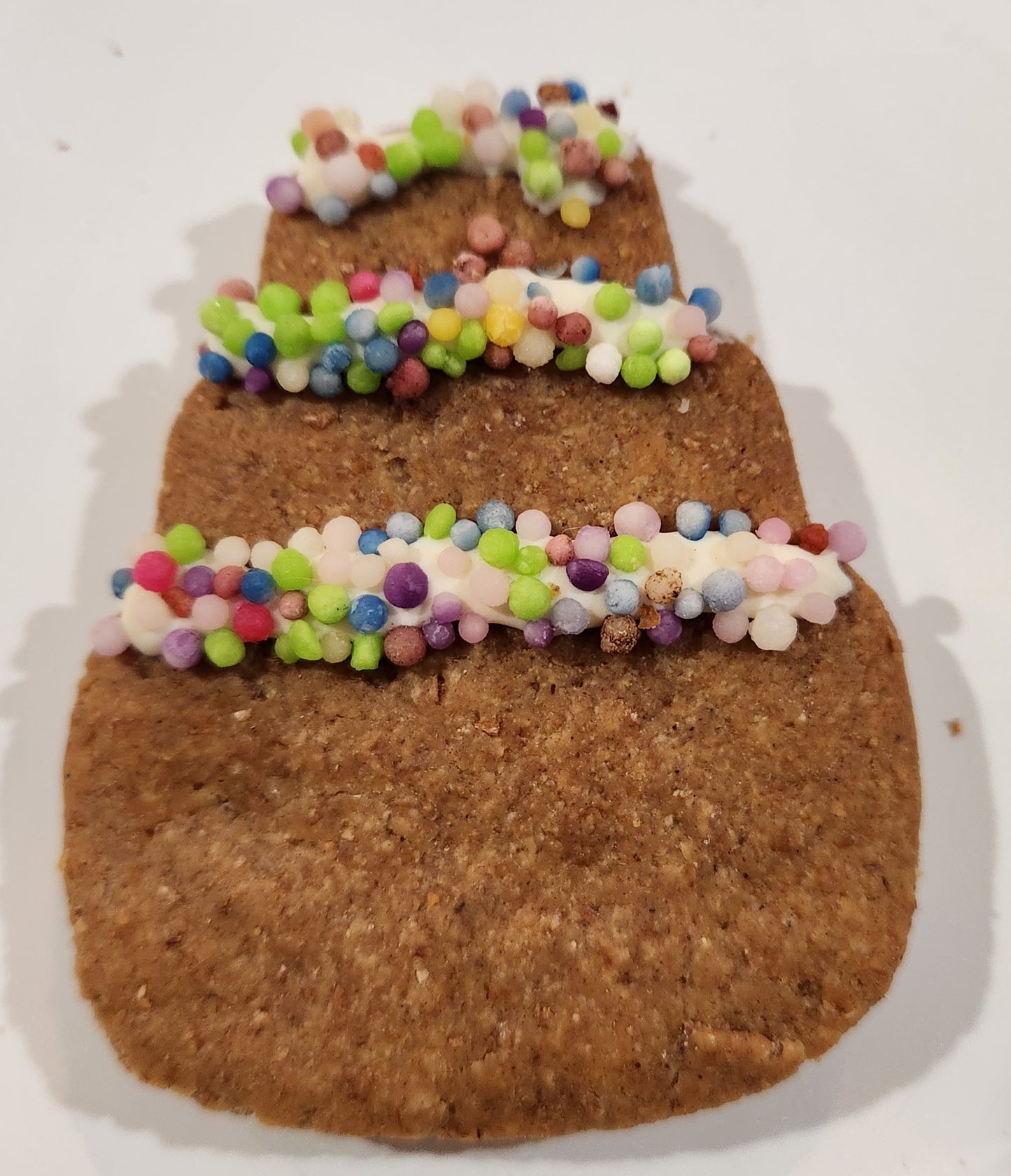 Cake shaped cookie