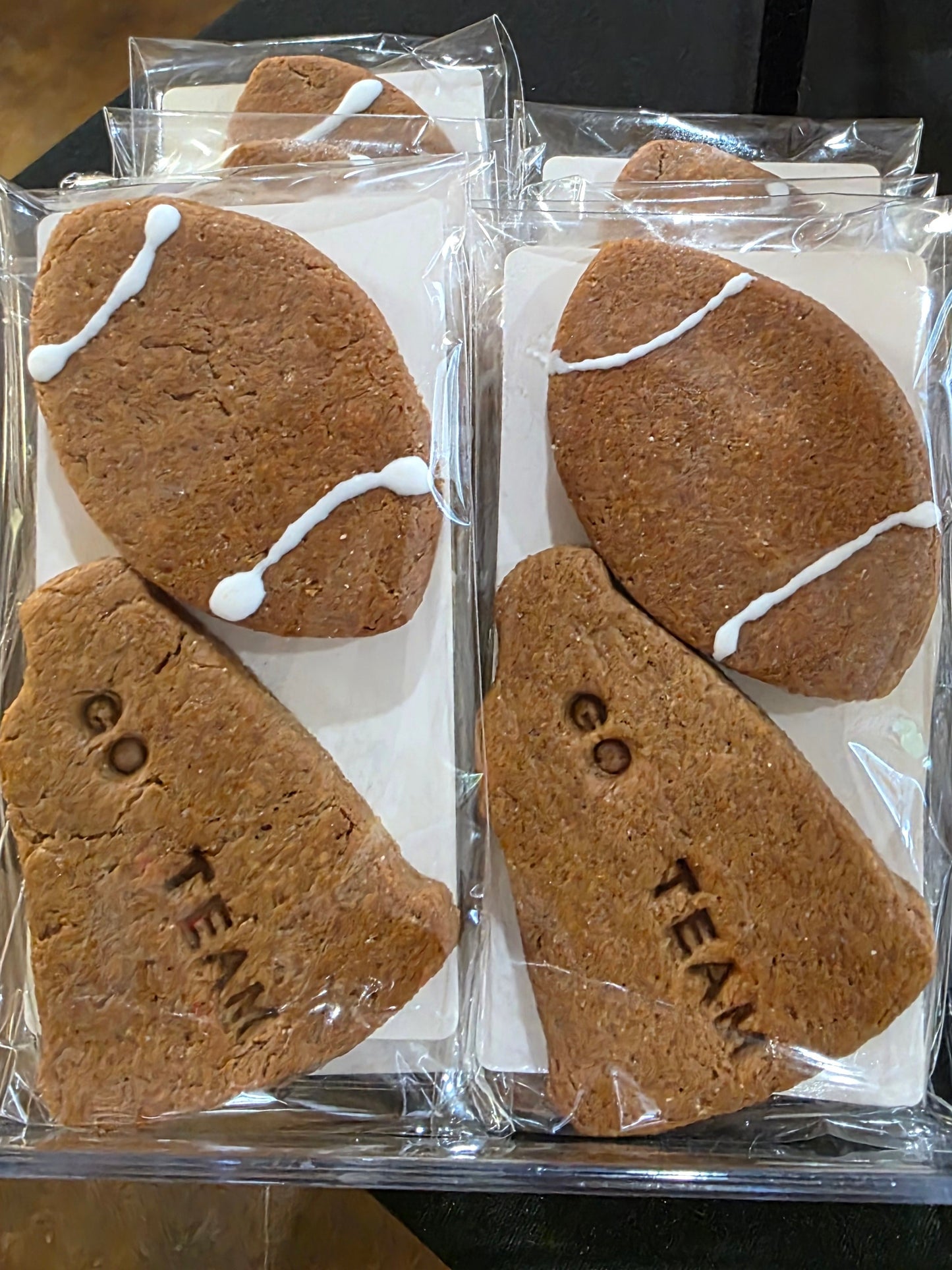 Football cookies
