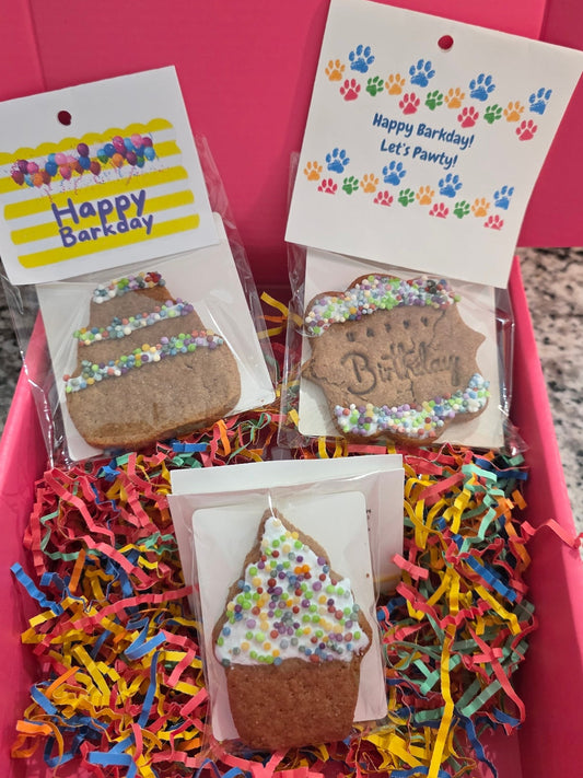 Birthday Box 3 cookie