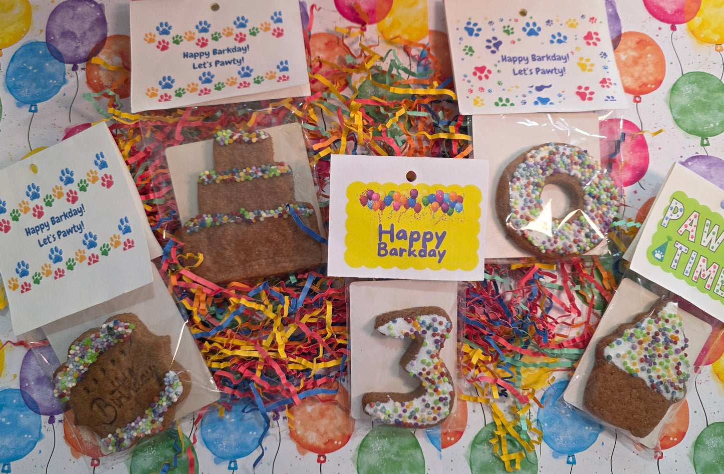 Birthday Box 5 cookie