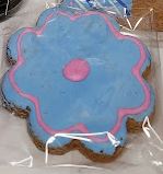 Large Flower-Fido's Frosted