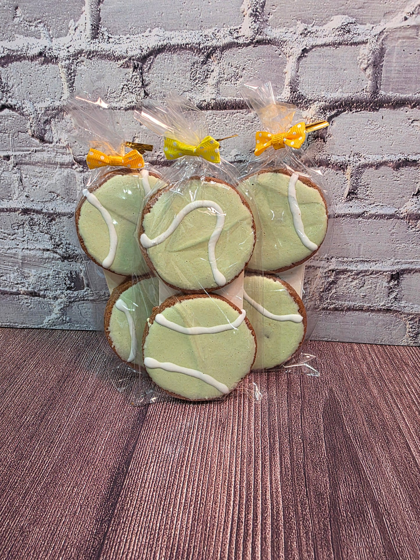 Tennis Ball Cookies