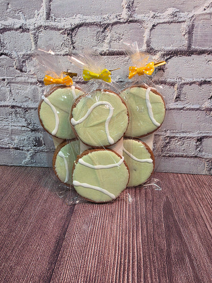 Tennis Ball Cookies