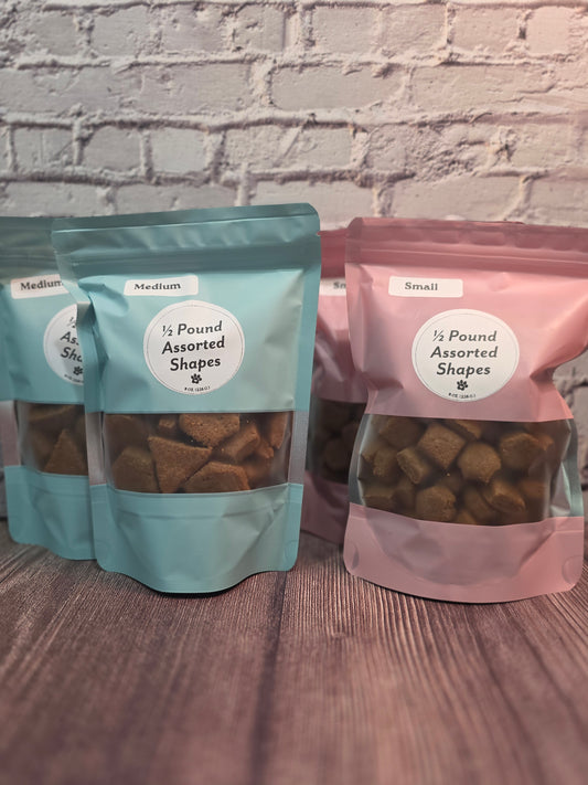 1/2 pound assorted shapes