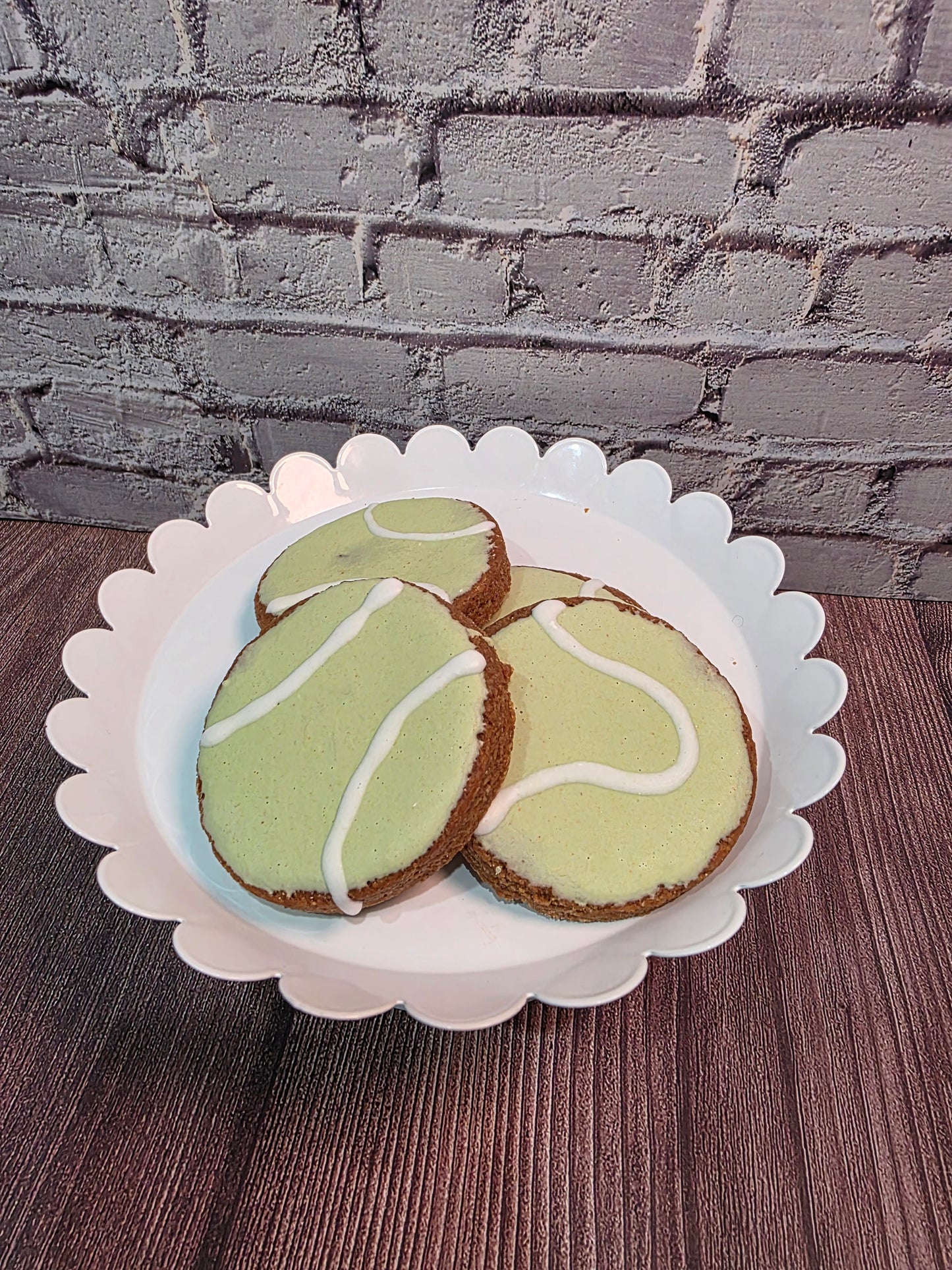 Tennis Ball Cookies